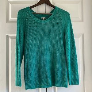 Green sweater